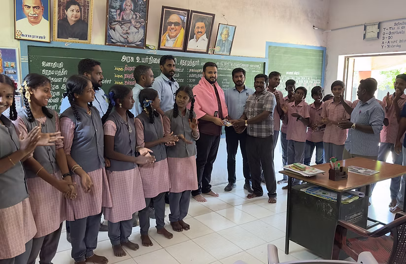 Education - CSR @ Govt School, Therizhandur